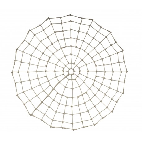 Filet Spiderman : en PP Ø16mm, mailles carrées nouées