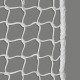 White polyamide safety net - 50mm mesh - bolt rope