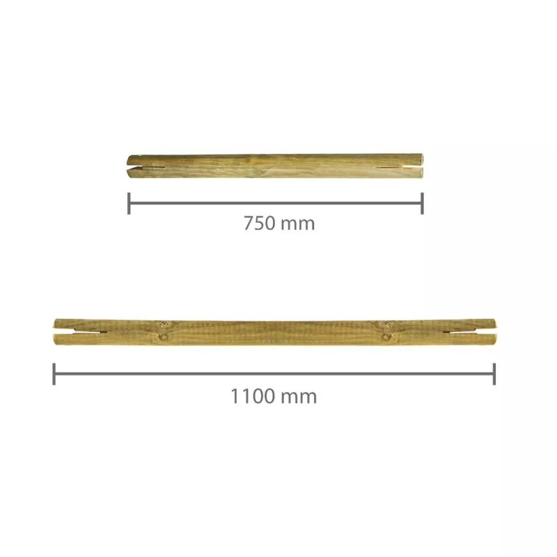 Ecarteur en bois autoclave en différentes dimensions 