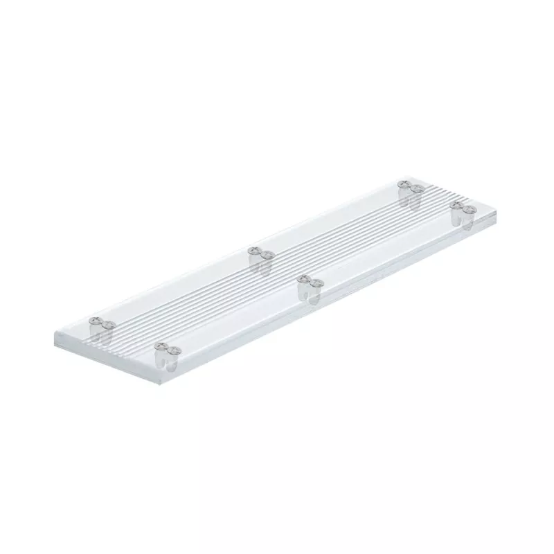 Planche de passerelle funambule, rainurée, largeur 145mm, épaisseur 29mm + acces