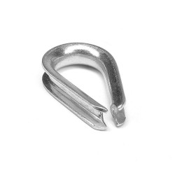 Steel wire rope thimble