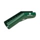 Sleeve for zip line - Green plastic-coated steel sleeve