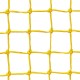 Net made of polypropylene, without knot square mesh, mesh 45mm, color Beige