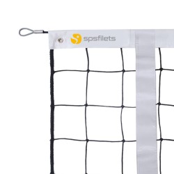 PE Volleyball Nets - black and white PVC tape