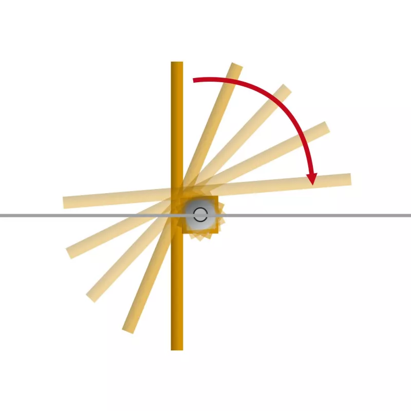 Positioning of the spreader for dominoes