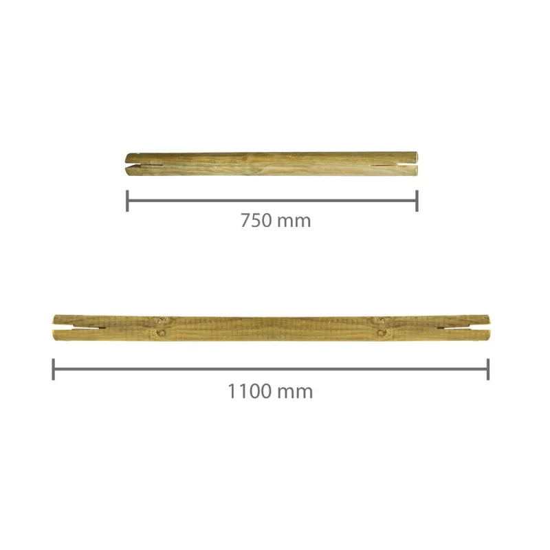 Ecarteur en bois autoclave en différentes dimensions 