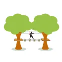 Mushroom : Game Module Treetop adventure | Wooden Games SPS Filets
