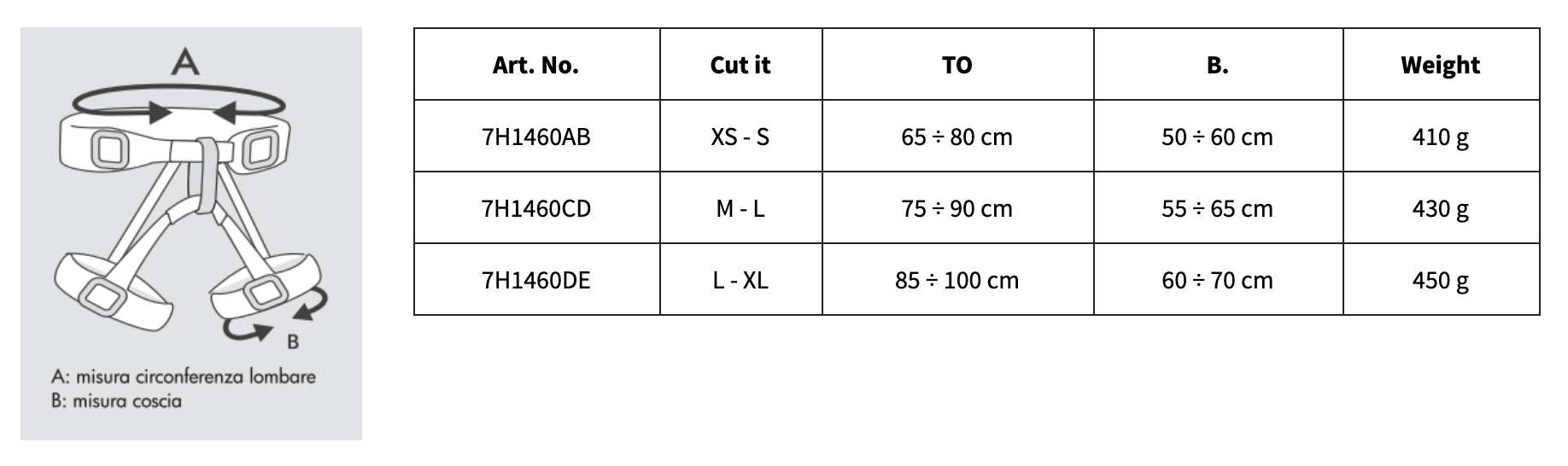 Size guide