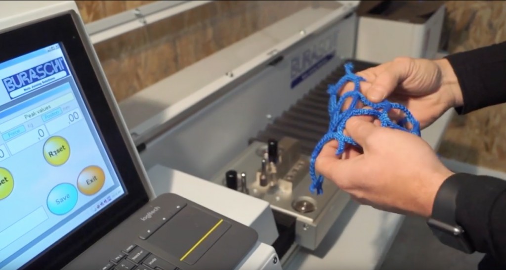 Nets Machine Animation Introductin of our machine for testing the strength and stretching of ...